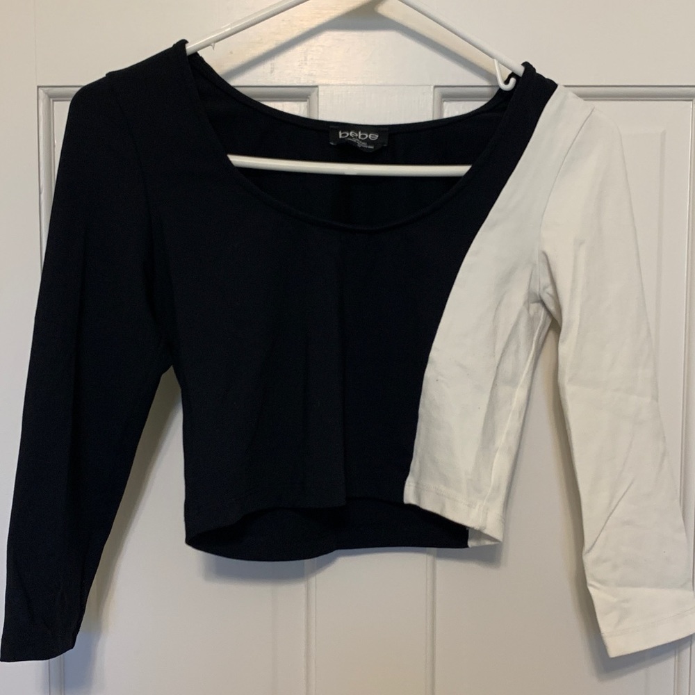 bebe crop top